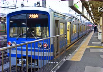 大雄山線電車