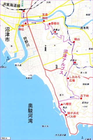 沼津地図