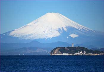 逗子海岸富士