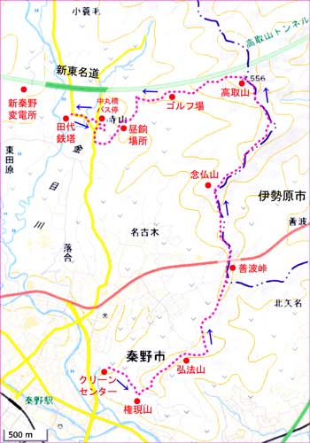 高取山地図