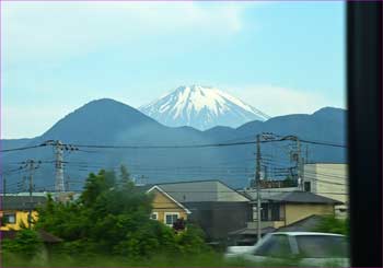 車窓の富士