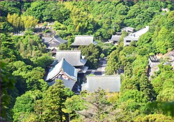 建長寺俯瞰