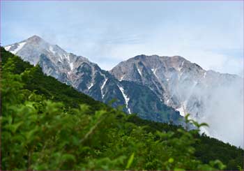 白馬岳が