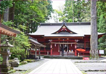 浅間神社拝殿