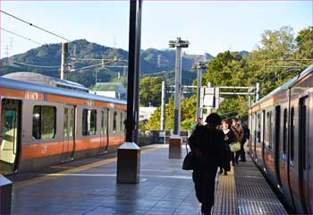 駅ホーム