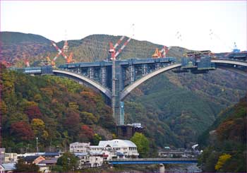 新東名橋工事