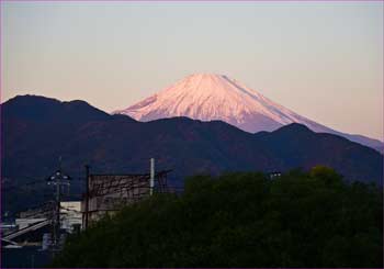 夜明け富士