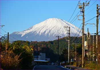 駿河小山の富士