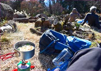 ラーメンで