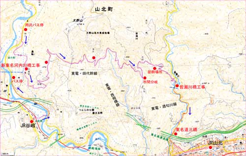 大野山地図