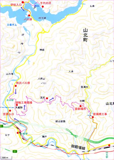 大野山地図