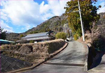 高杉への道