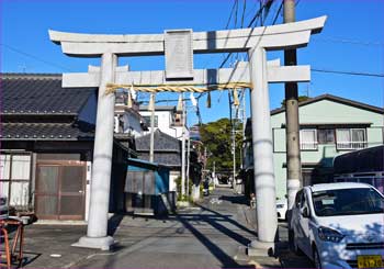 宗像神社の鳥居