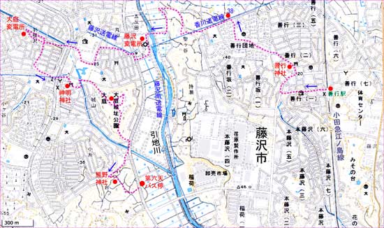 大庭地図