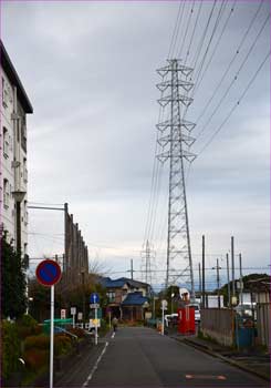 団地と香川線