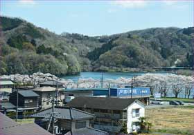 上野原辺り