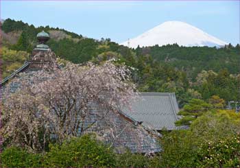 宝鏡寺の富士