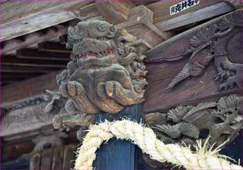 木鼻獅子