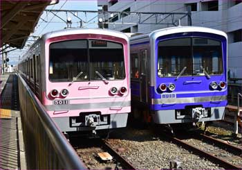 大雄山線電車