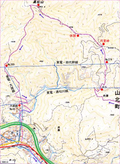 高松山地図2 