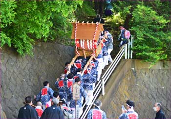 神輿ゆく