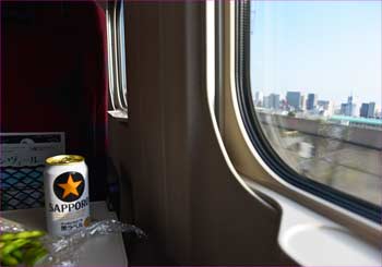 旅立ちに軽く一杯と