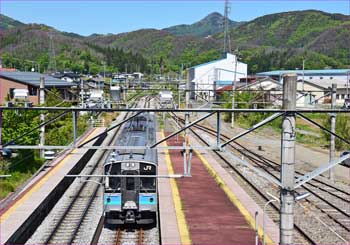 篠ノ井線電車