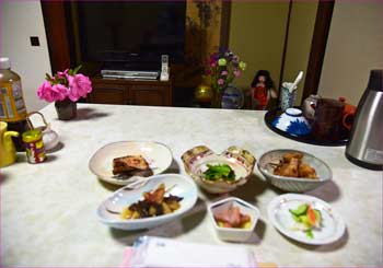 夕食