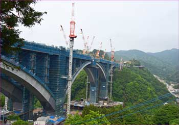 橋工事