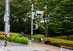 出口の交差点