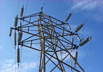 JRの送電鉄塔