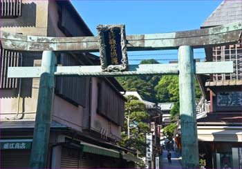 青銅鳥居