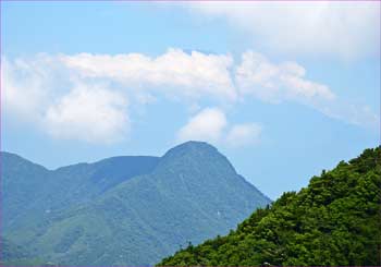 富士雲隠れ