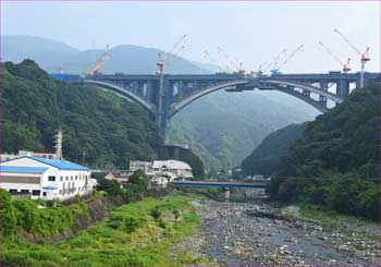 橋工事