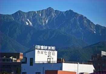 宿と鹿島槍