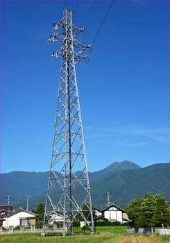 島内送電鉄塔