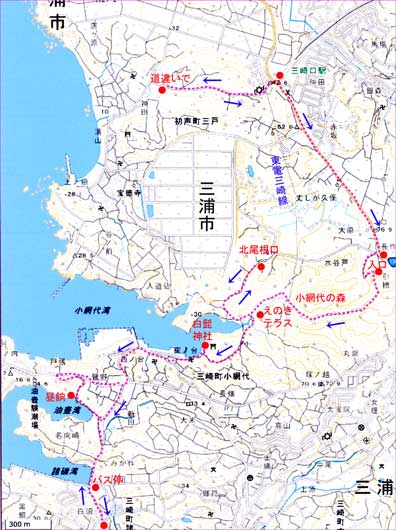 三浦の地図