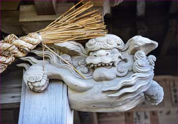 木鼻獅子