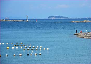 芝崎から江ノ島
