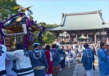 神輿ご帰還