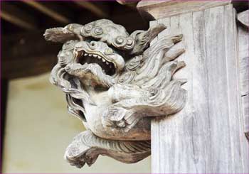 木鼻獅子