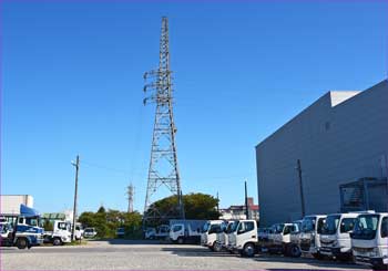 パスコ受電鉄塔