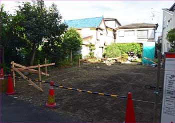空き地も