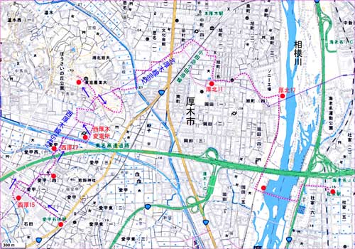 厚木地図
