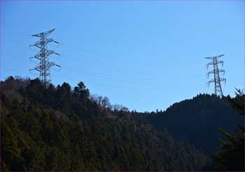 新多摩線送電線