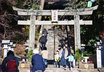 川勾神社の鳥居