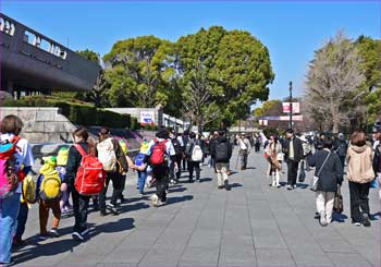 上野公園へ