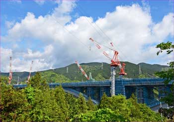 大橋工事
