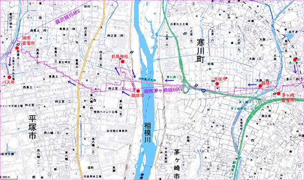 茅ヶ崎地図