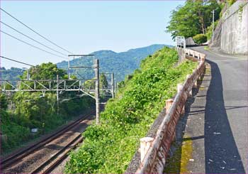 線路沿い
